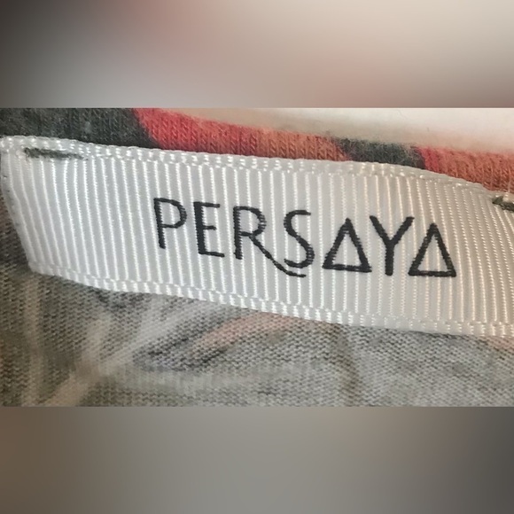 Persaya V Neck Floral Maxi Sundress Size XL - Picture 9 of 11